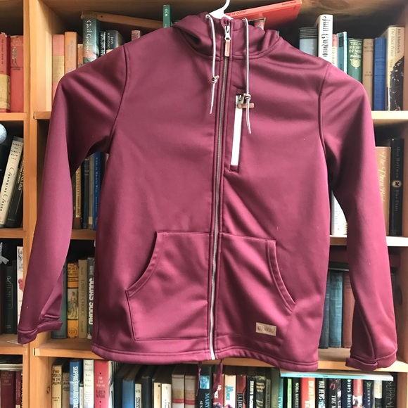 Dravus Other - Dravus Maroon Full Zip Hooded Jacket Size M Hoodie